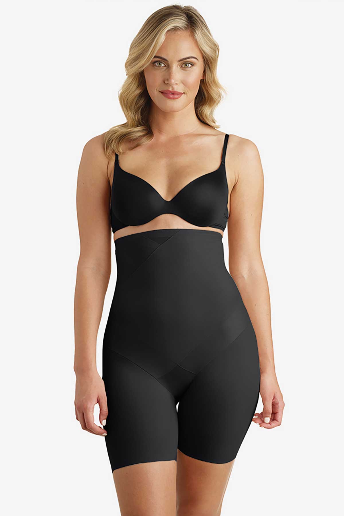 Miraclesuit Back Magic Extra Firm Torsette Thigh Slimmer Black 3X (Women's  22) at  Women's Clothing store