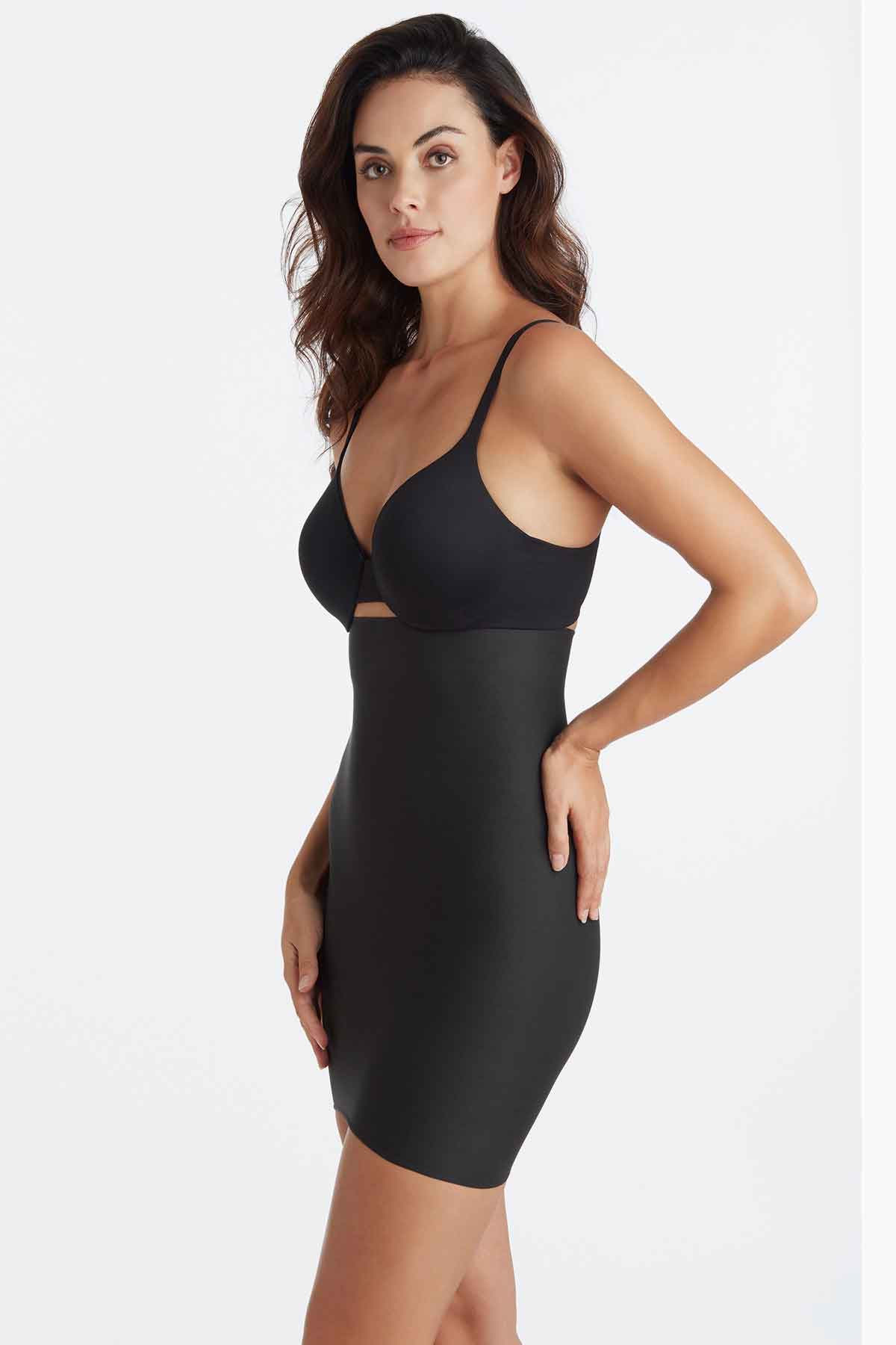 Jengo Tummy Control Strapless Shapewear Slips for Under Dresses Full Silps  Slimming Dresses Built in Bra Shapewear Dress