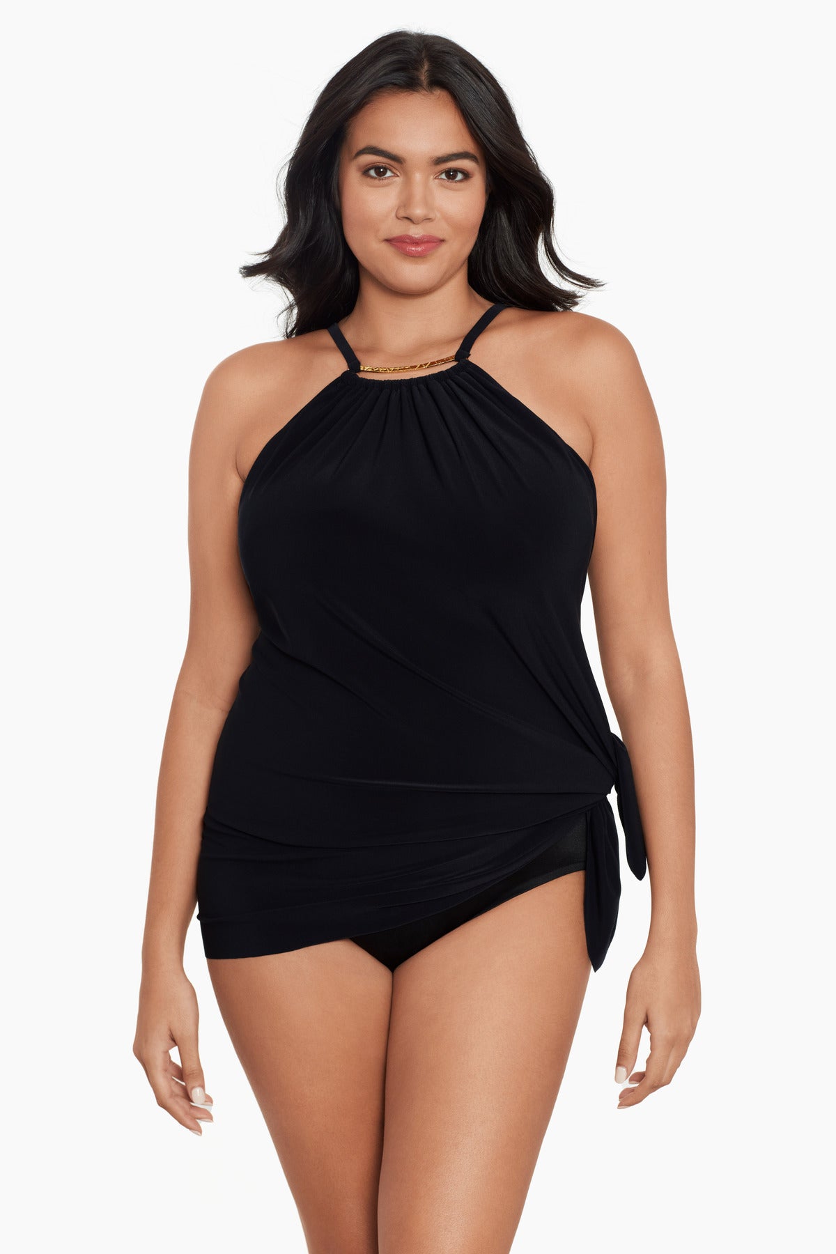 DANIFY Women's Plus Size Swimsuits Slimming Tummy Control Swimdress Retro  Skirt Swimming Suit Modest Swim Dress, Navy, 18 price in UAE,  UAE