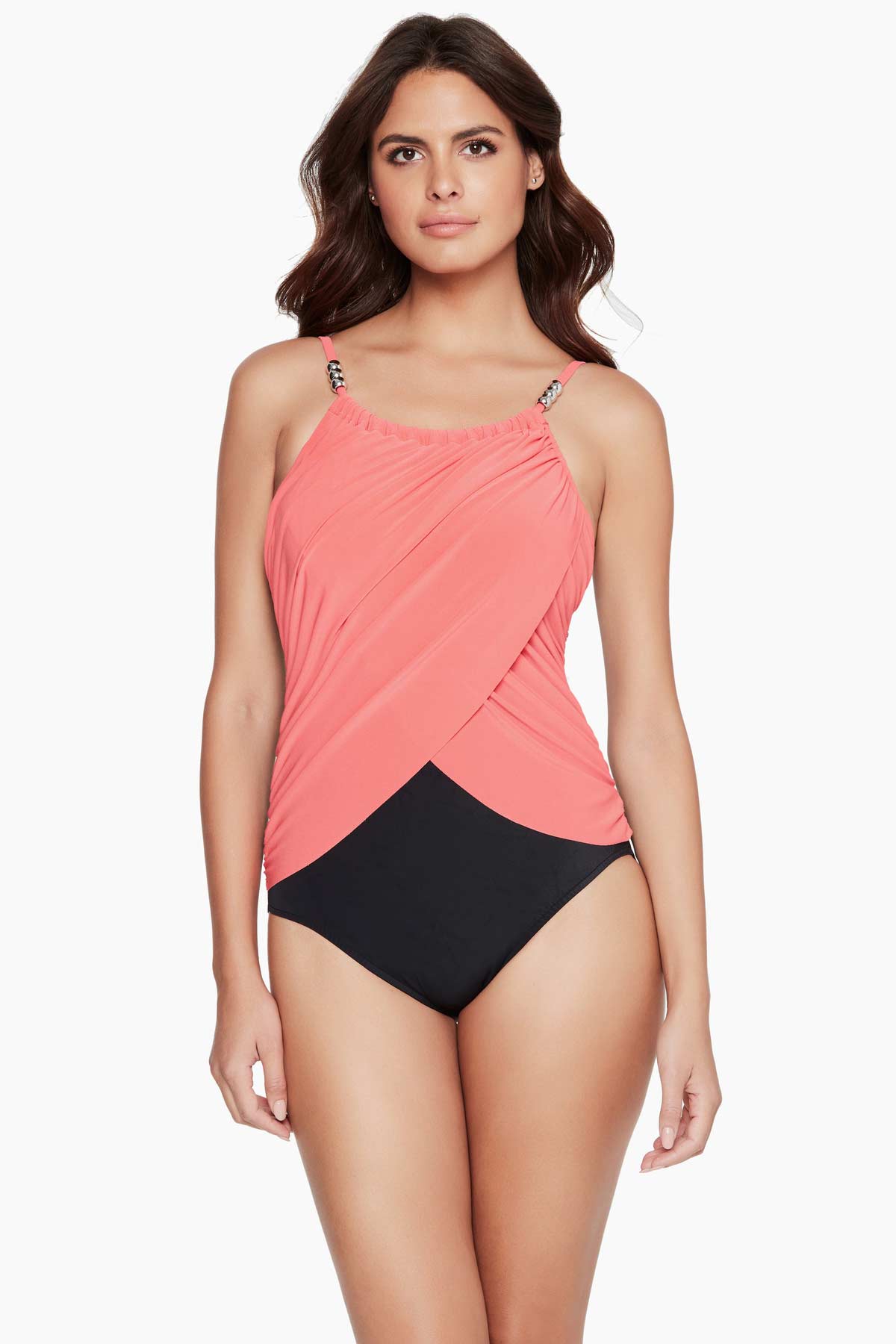 Colorblock Kara One Piece Swimsuit DD-Cup