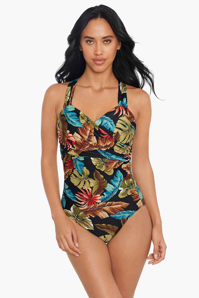 Plus Size Reversible One Piece Swimsuits - Natalie in the City