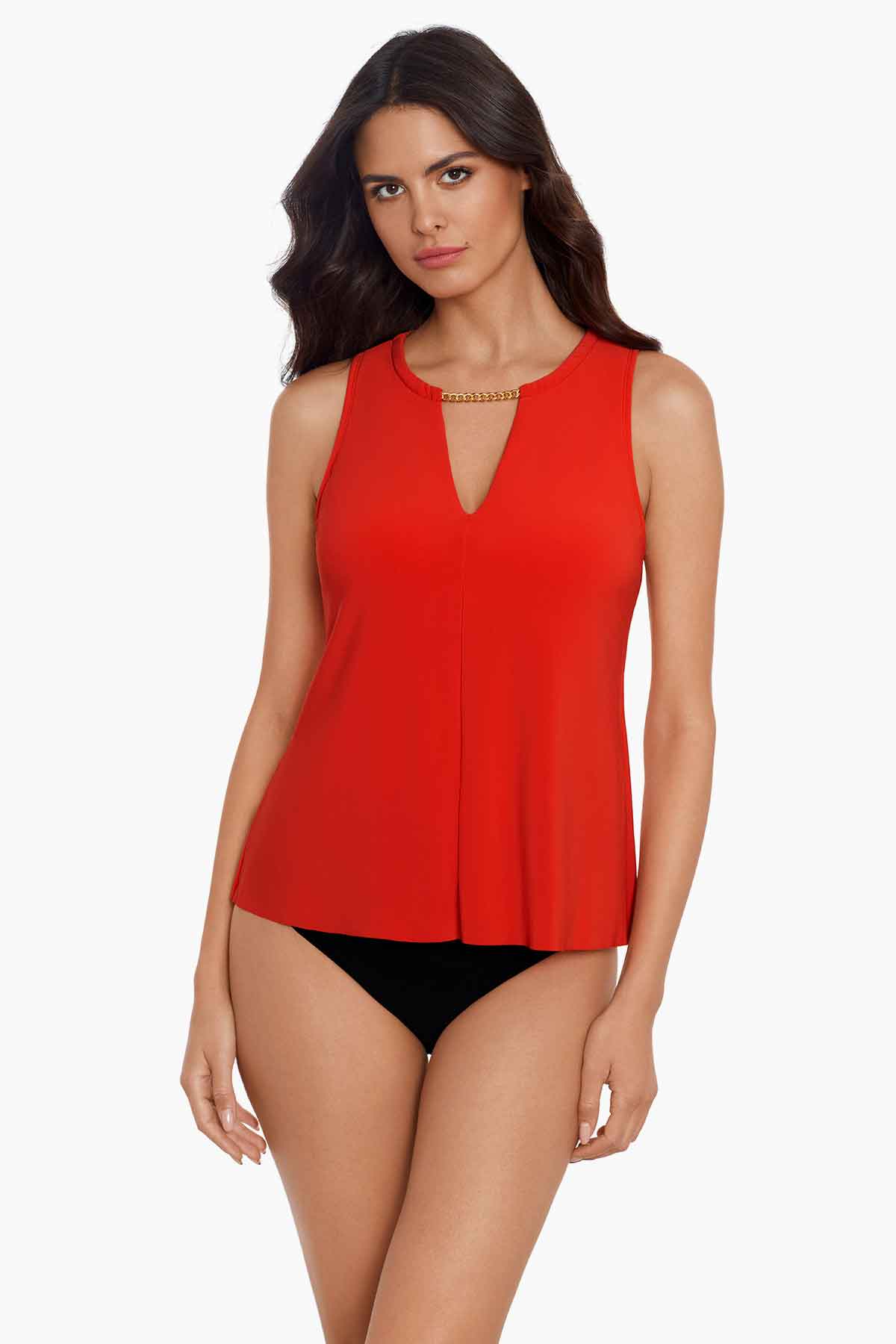 Dreamsuit By Miracle Brands Women's Slimming Control Flounce Tankini T –  Biggybargains