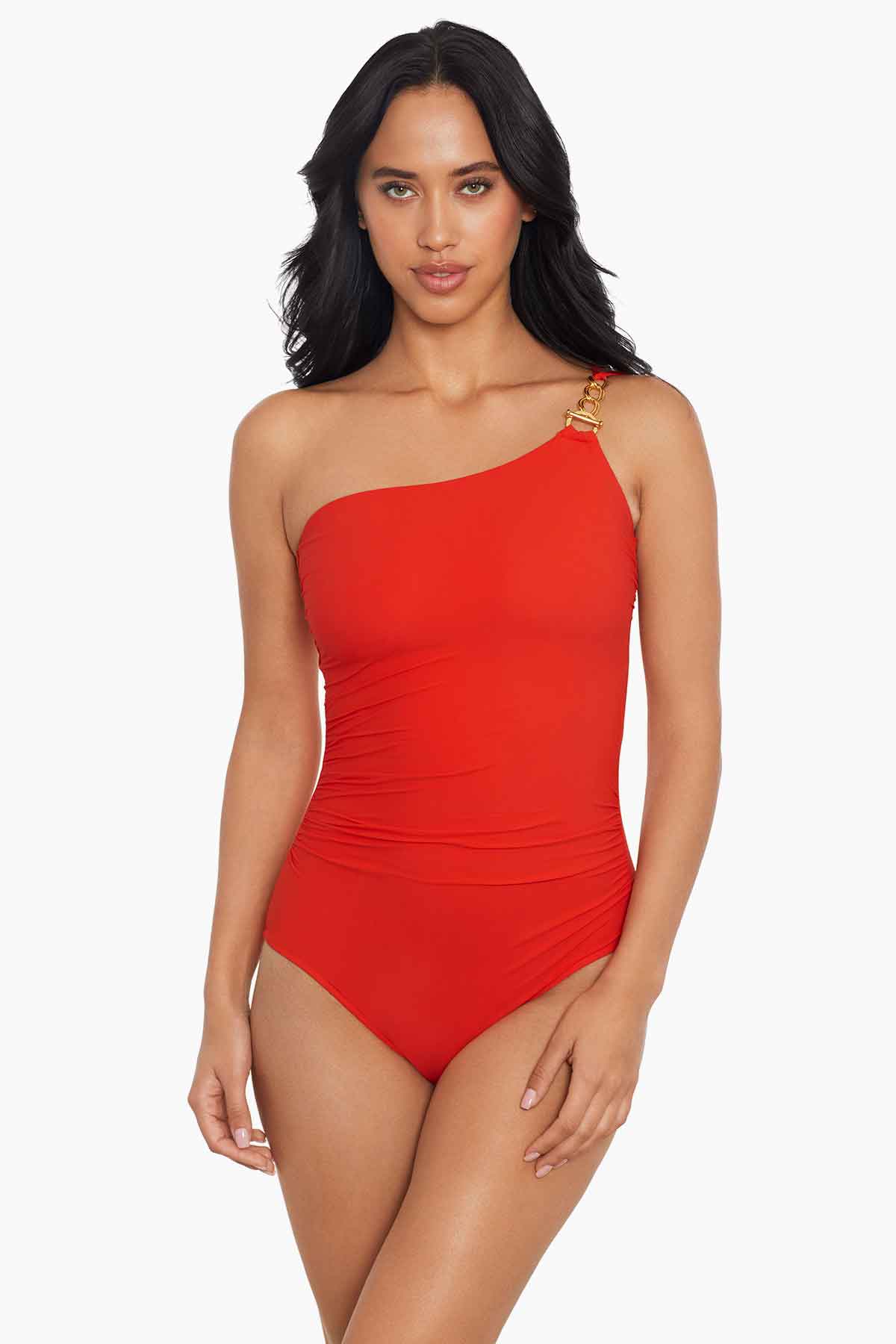 Miraclesuit Women's Plus Size Swimwear Sub Rosa Sanibel Underwire Bra One  Piece Swimsuit, Black/White, 16 Plus at  Women's Clothing store