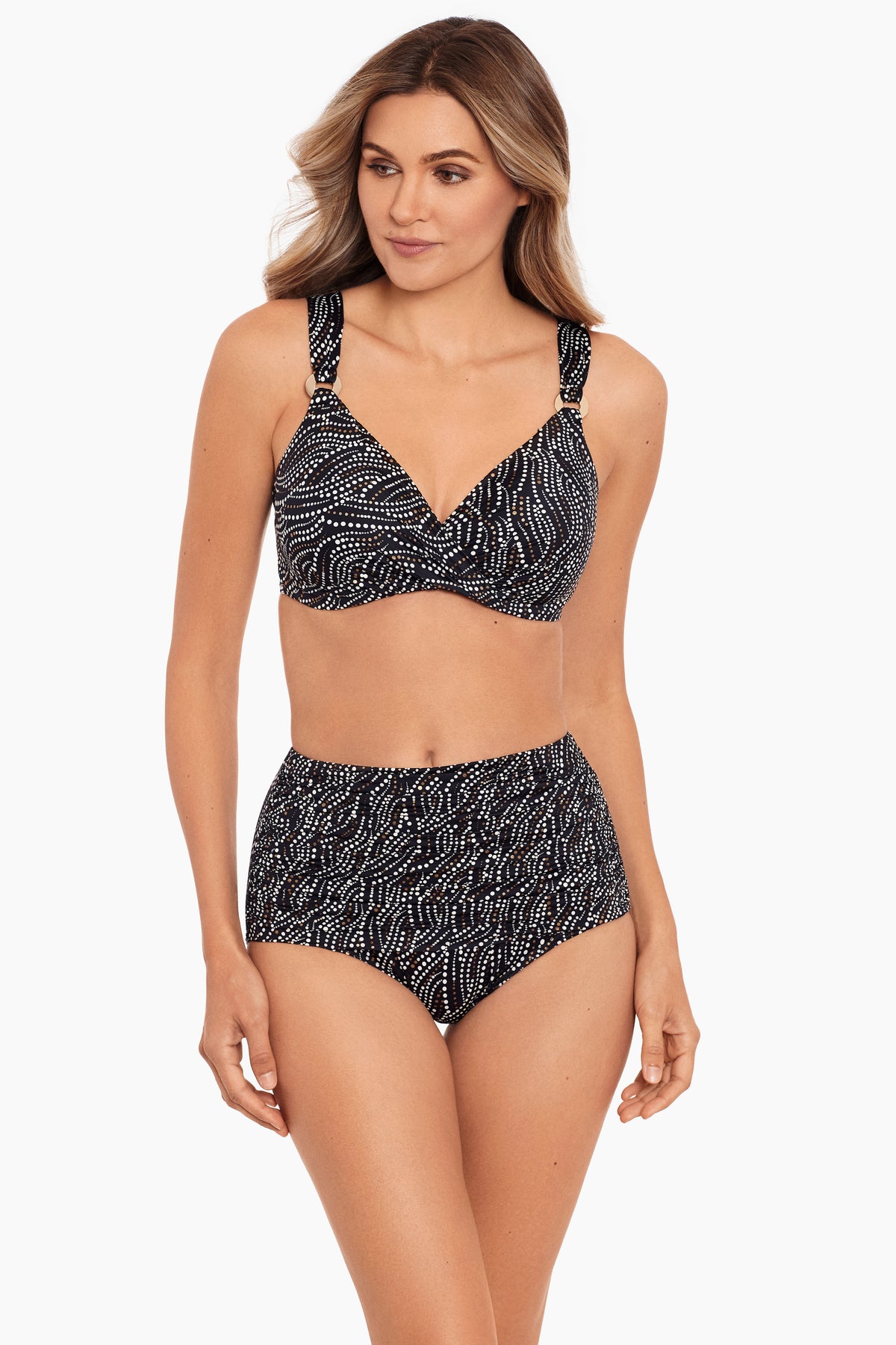 High Waisted Brief Swim Bottom