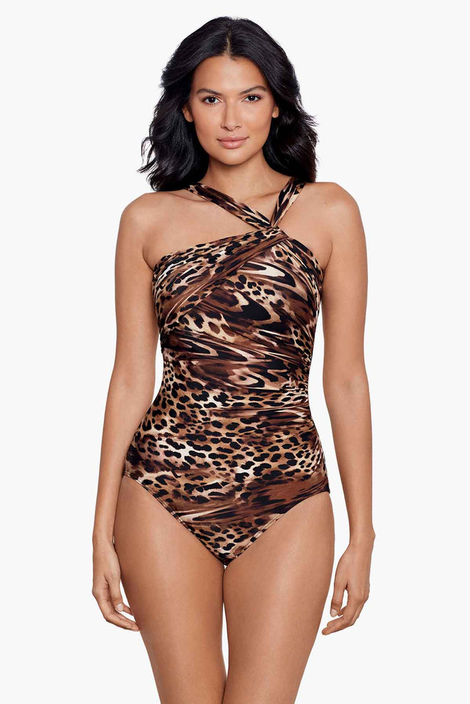 Miraclesuit Bronze Reign Jena One Piece Swimsuit