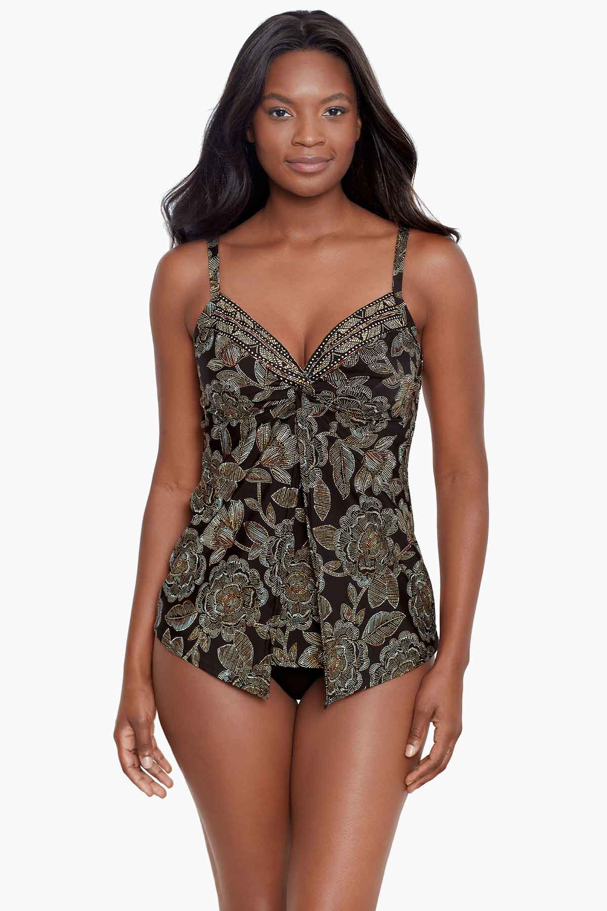 Buy MiraclesuitWomen's Swimwear DD-Cup Illusionist Mirage High Neckline  Underwire Bra Tankini Bathing Suit Top Online at desertcartSeychelles