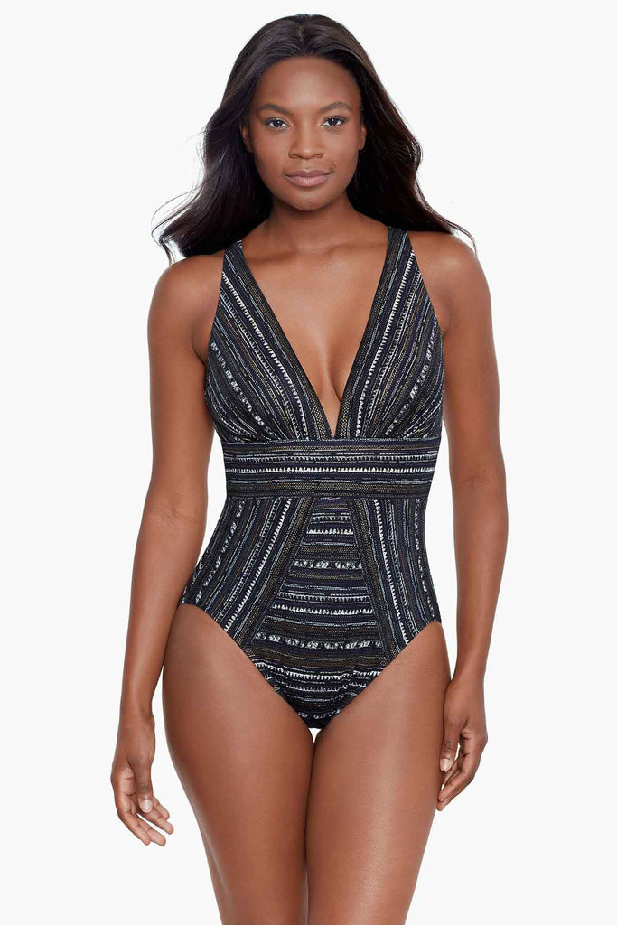 030029 RESORT RECYCLED TUMMY CONTROL SWIMSUIT
