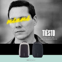 DJ Tiesto Chooses Quirksy's Bobby Anti-theft Backpack