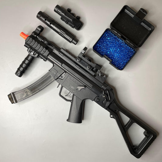 Pistola Blaster de Gel Gleetoy Electric MP17 (Roja)