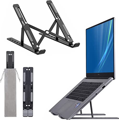 Usoun Laptop Stand, Laptop Holder, Multi-Angle Stand with Heat-Vent,  Adjustable