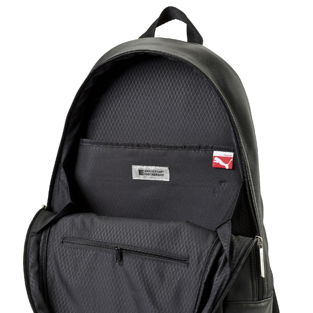 black ferrari backpack