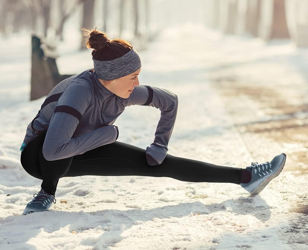 Legging de grossesse d'hiver effet peau