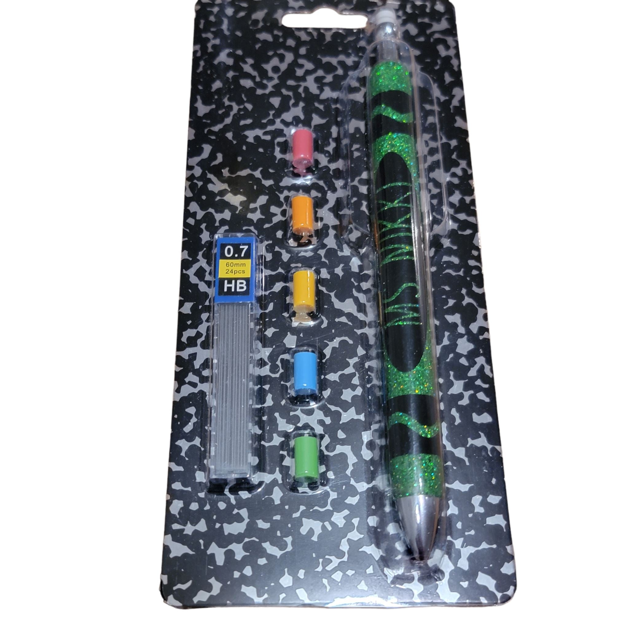 Leopard Print Glitter Pens - Personalized Pens – Vinyl Chaos