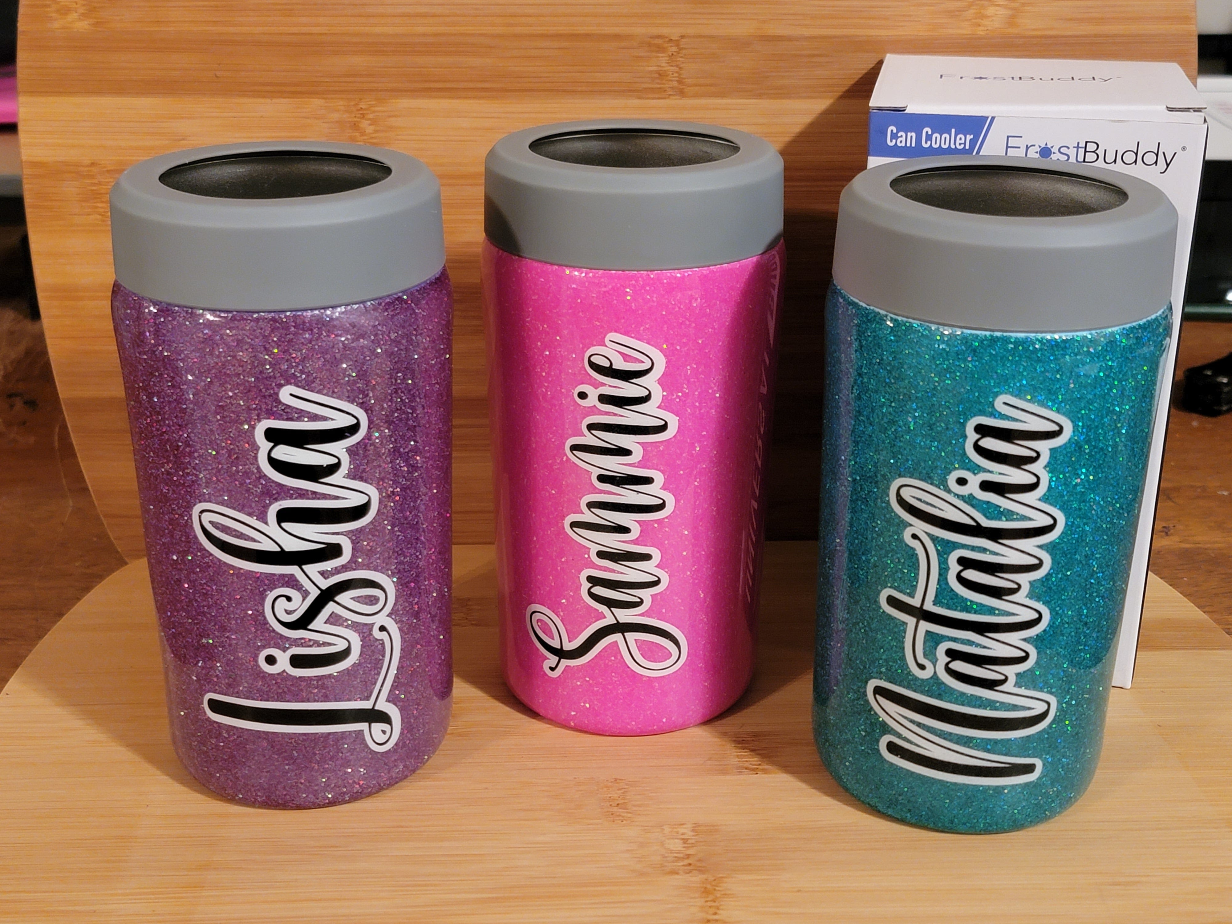 FROST BUDDY UNIVERSAL CAN COOLER BEACH GLITTER – River Birch Gifts