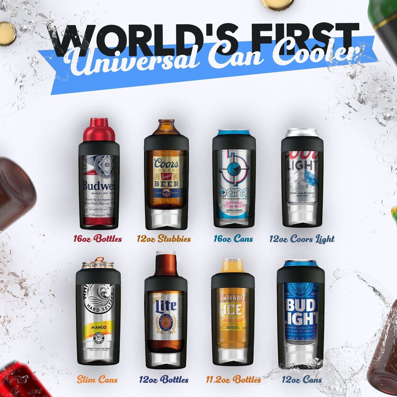 Universal Frost Buddy all in one beverage cooler. CUSTOMIZABLE w