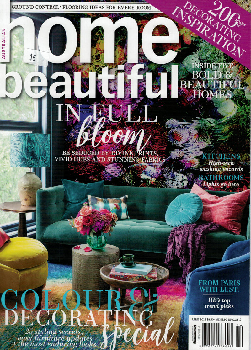 House Beautiful April 2019 Cover