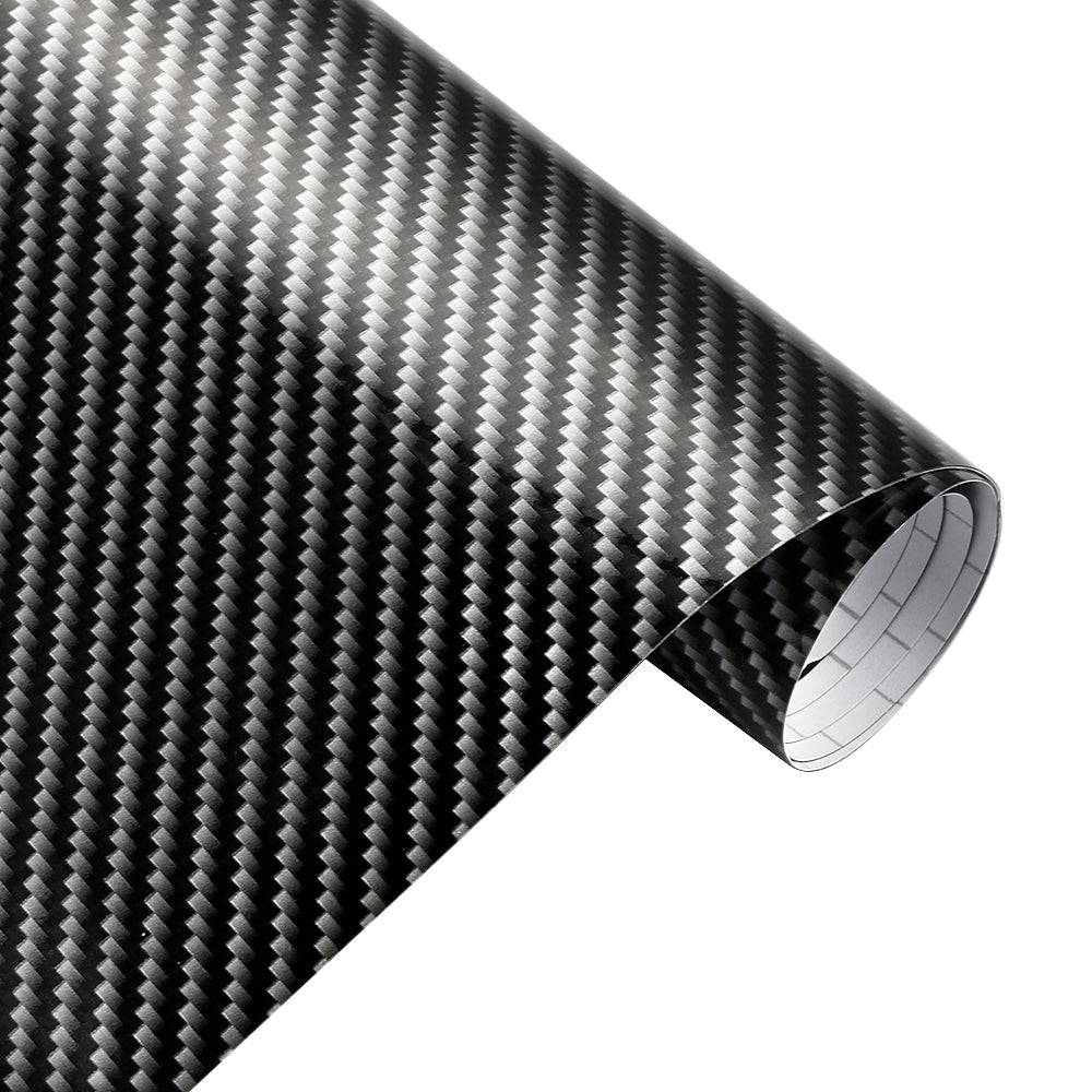 Design 4D Carbonfolie schwarz glanz selbstklebend Premium 152cm x 200cm