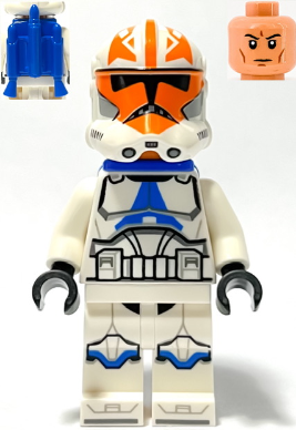 Phase 1 ARC Trooper (Blue) - Custom LEGO Star Wars Minifigure