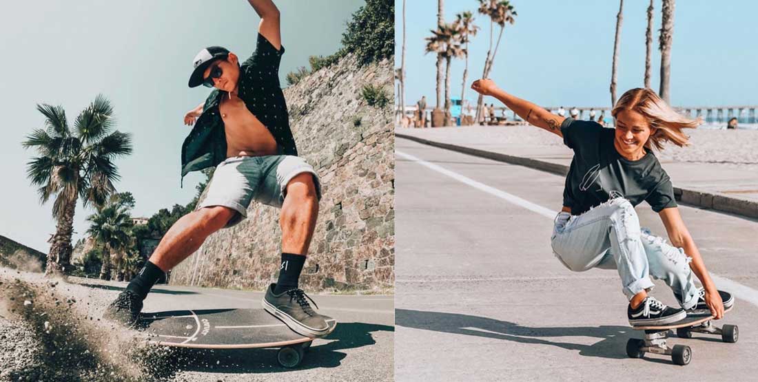 Carver Skateboards Improve Surfing