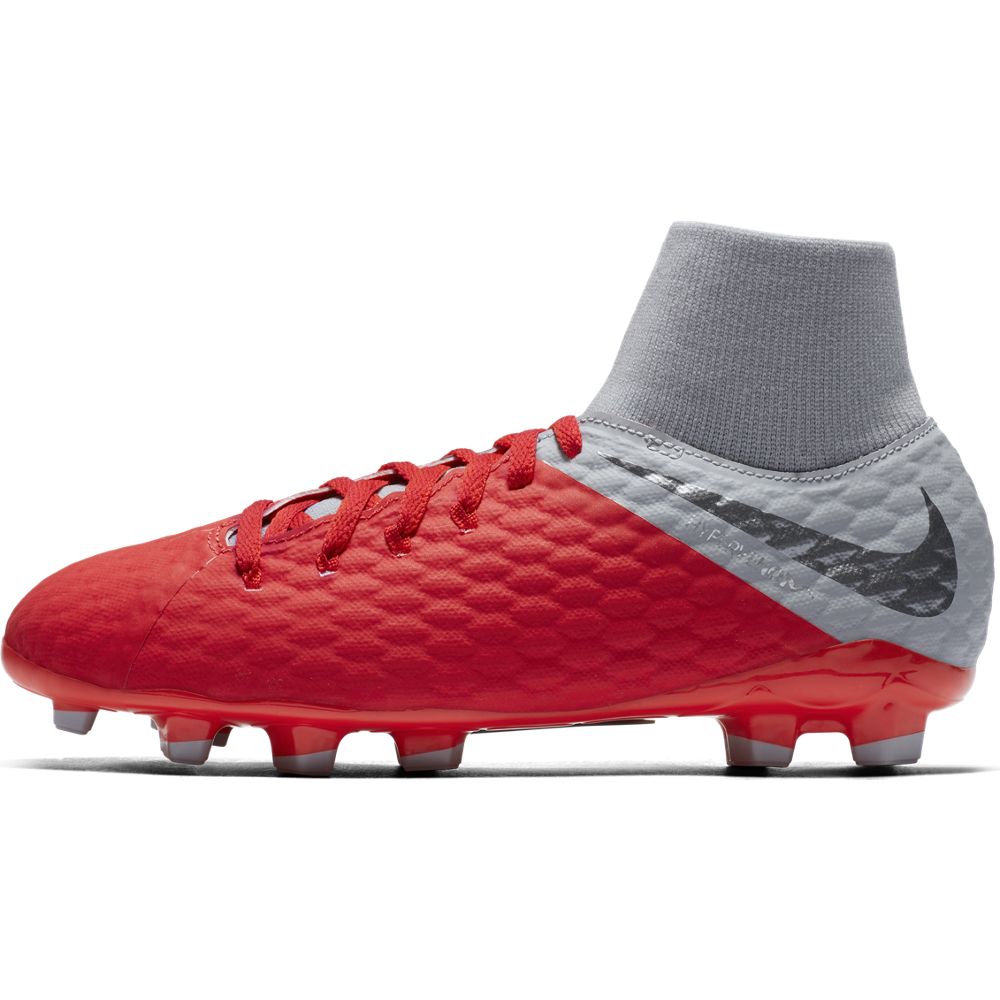 nike hypervenom red and gray