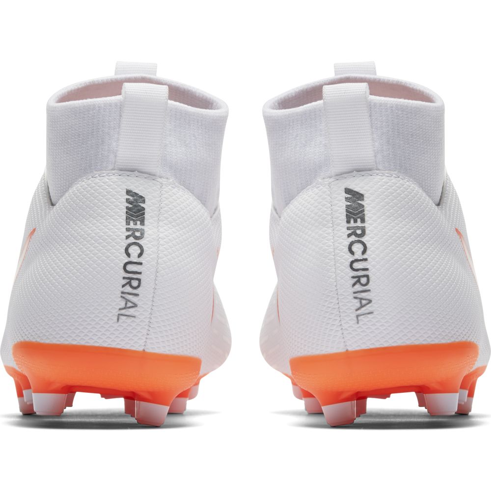 nike mercurial gray and orange