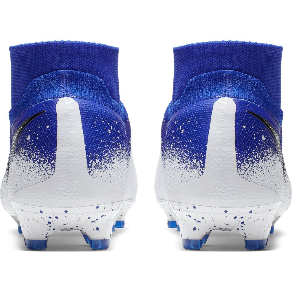 Nike Phantom VSN Elite DF AG PRO Blu Racer Cromo Bianco