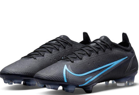 Nike Mercurial Vapor 14 Elite FG - Black/Black-Iron Grey 11.5