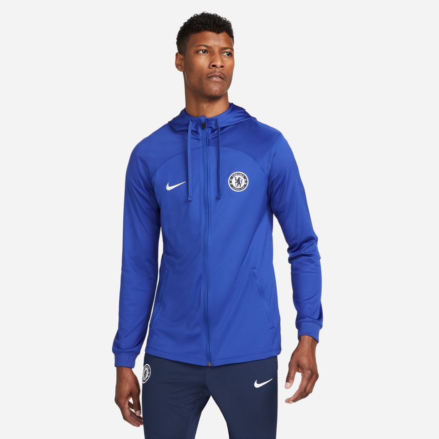 hipótesis cuenca autoridad Nike Chelsea FC Mens Strike Track Jacket | East Coast Soccer Shop