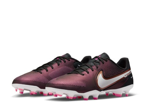 Nike Tiempo 9 Academy FG/MG- SPACE PURPLE/WHITE | East Coast Soccer Shop