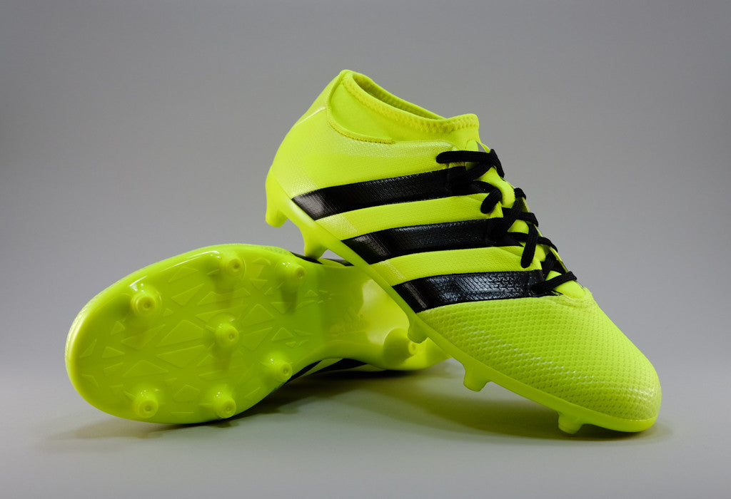 Adidas Ace 16.3 Primemesh FG/AG - Solar Yellow/ Black | East Coast Soccer  Shop