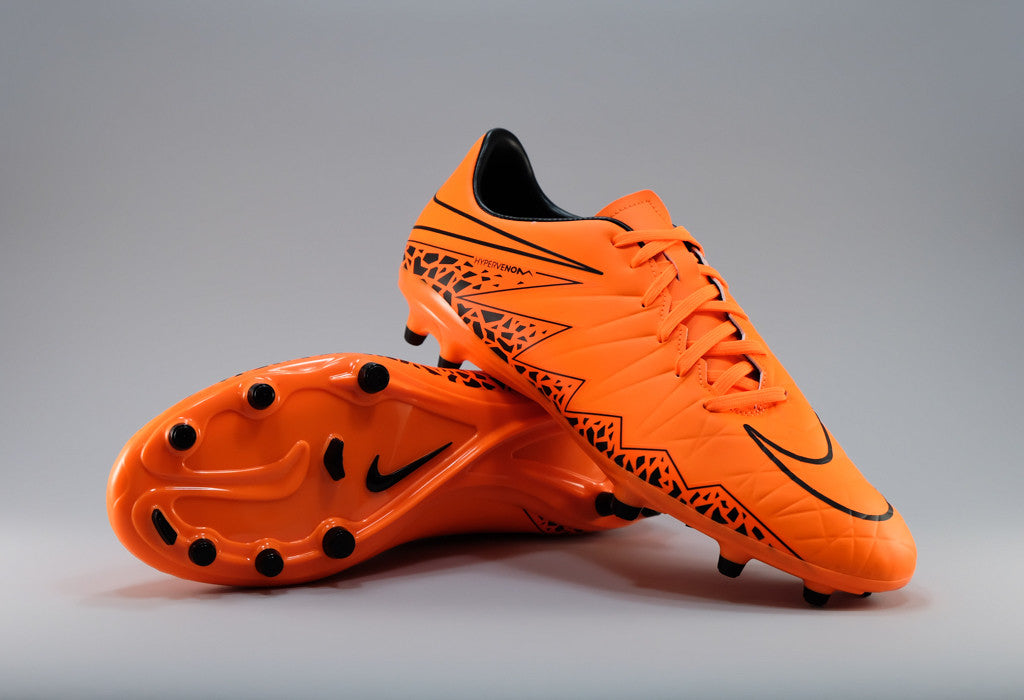 hypervenom orange and black