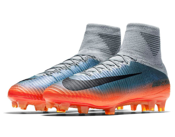 Nike Mercurial Victory V CR7 Astroturf Trainers Silver. Available .