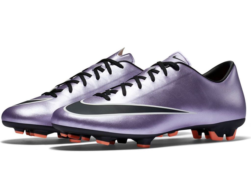 nike mercurial purple and black