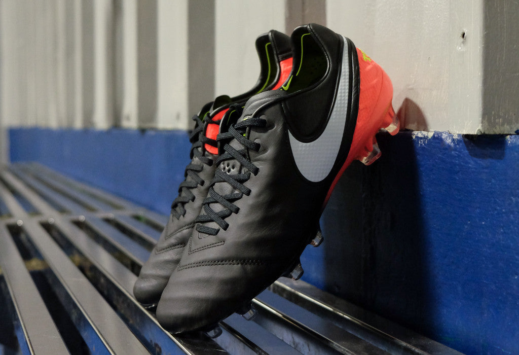 Nike Tiempo Legend VI FG - Black/ White/ Orange | East Coast Soccer Shop