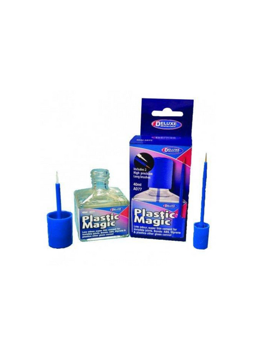 DELUXE MATERIALS Plastic Magic Cement Model Kit Glue 40ml