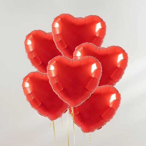 Hjerteballonger til Valentine's Day