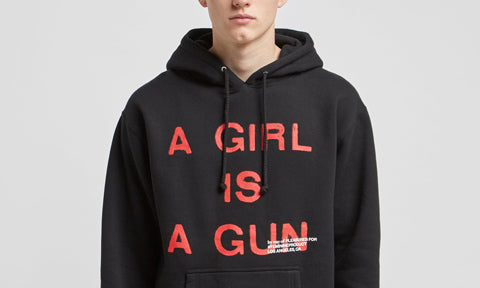 Fashion Streetwear Brands A Girl is a Gun Pleasures Oversize-Hoodie Online Shop