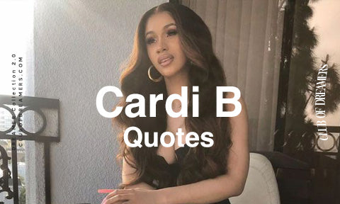 Cardi-B Cardi B Quotes English
