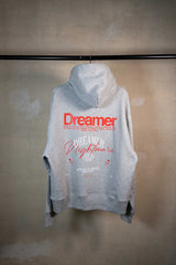 Dreamer Streetwear Oversize Hoodie Grey in Grau