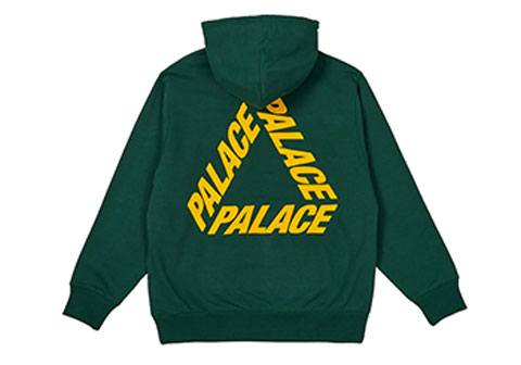Mode Fashion Hip Hop Brands Palace Streetwear Brand Green Hoodie Oversize Unisex