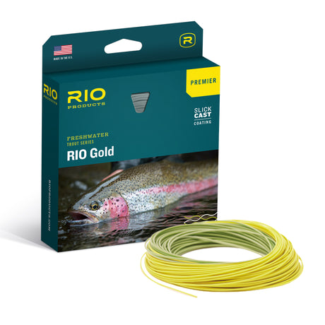 RIO Fly Fishing Fly Line Aqualux Midge Tip Wf6F/I Clear Tip/Yellow Fishing  Line, Clear/Tip/Yellow