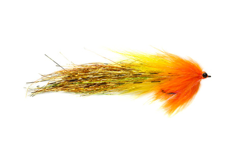 Fulling Mill Dougie's Yellow Perch Saltwater Fly Fishing Flies #4/0