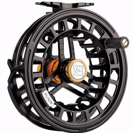 Hardy Sovereign 2000 black fly reel No 417 + papers, neoprene case & box