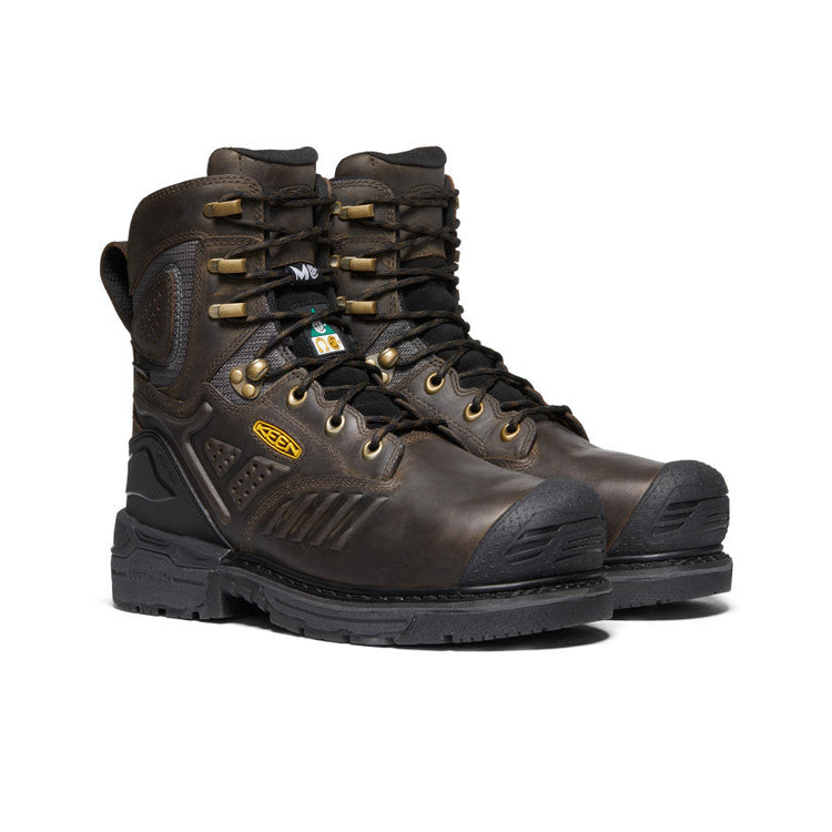 Men's Black Work Boots - CSA Oshawa+ 8 WP Side Zip