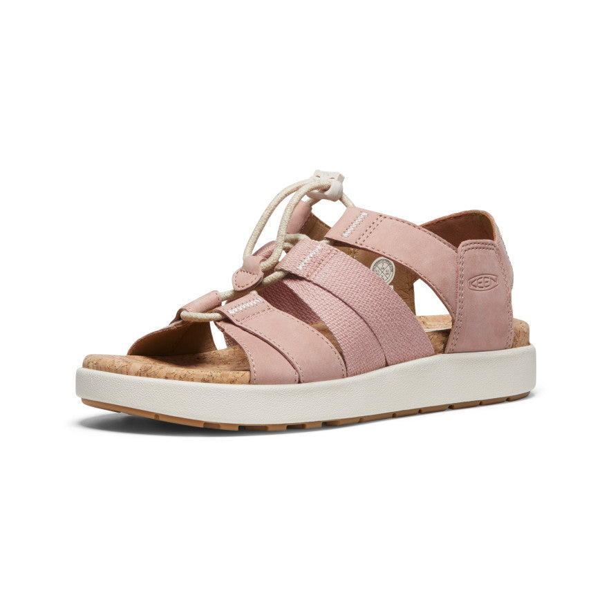 Women's Elle Mixed Strap Sandal | Fawn/Birch