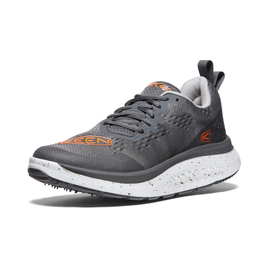 Men's WK400 Walking Shoe | Steel Grey/Scarlet Ibis