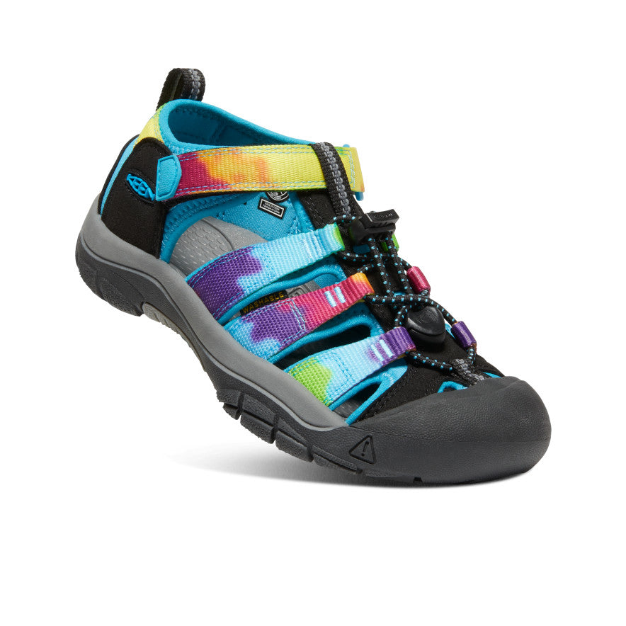 Big Kids' Rainbow Tie Dye Water Hiking Sandals - Newport H2 | KEEN