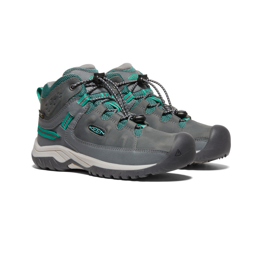 Big Kids' Grey Hiking Boots - Targhee Mid WP | KEEN Footwear Canada