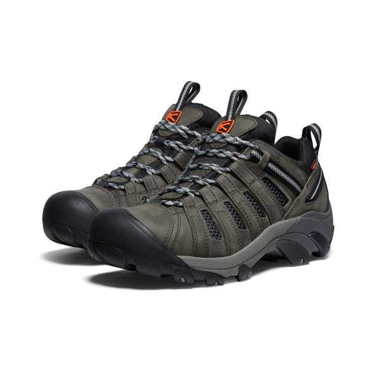 Men's Headout Waterproof Hiking Shoe | Bison/Fossil Orange