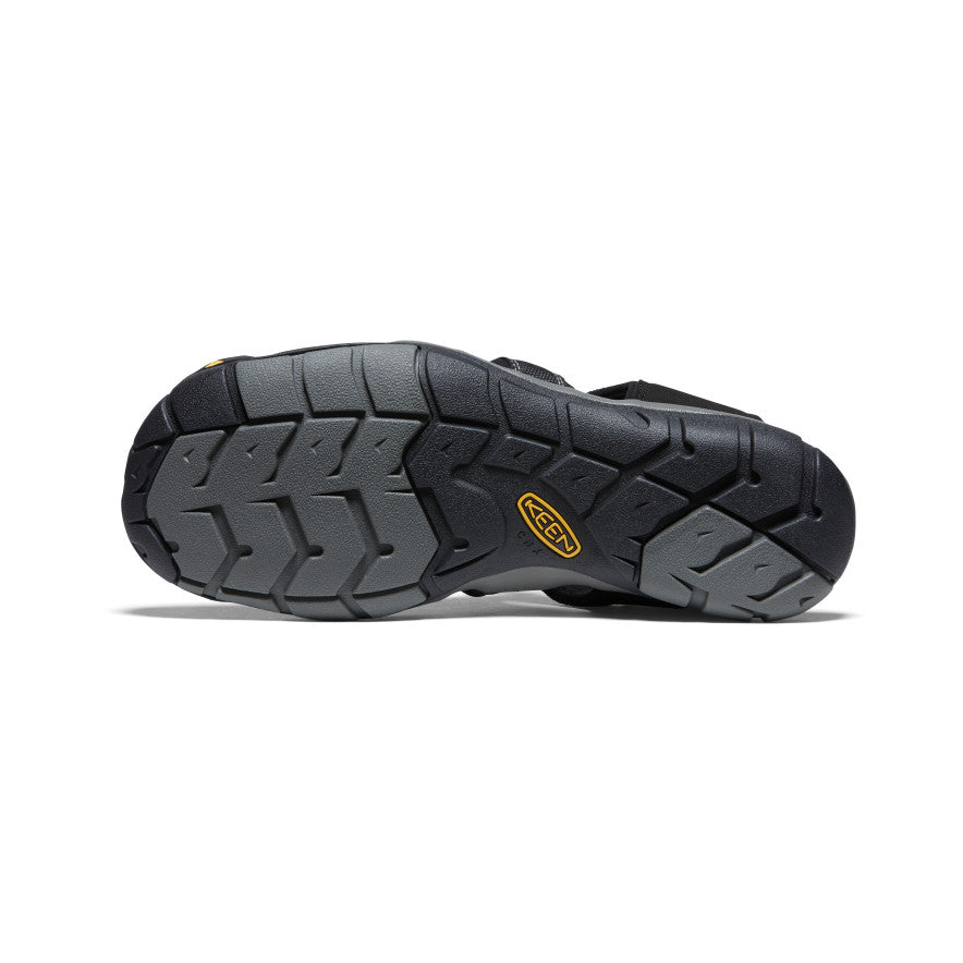 Men's Black Lightweight Water Sandals - Clearwater CNX